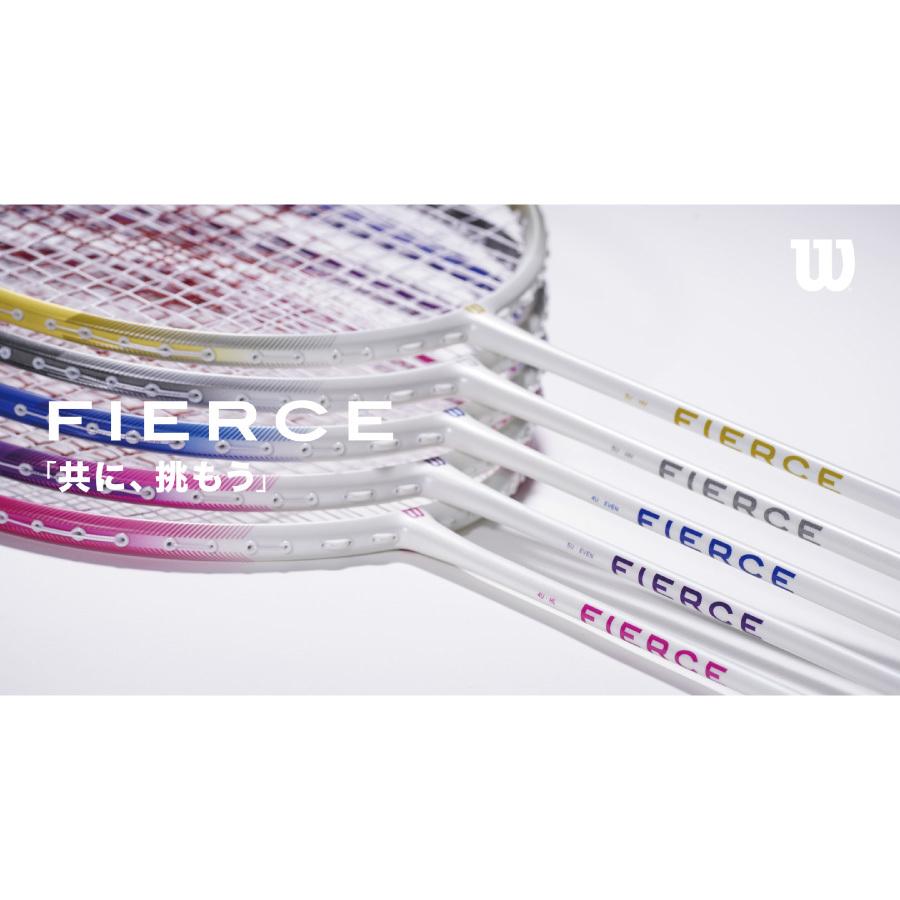 Wilson FIERCE CX8700 バドミントンラケット ウイルソン（Wilson）バドミントンラケット FIERCE CX 8700