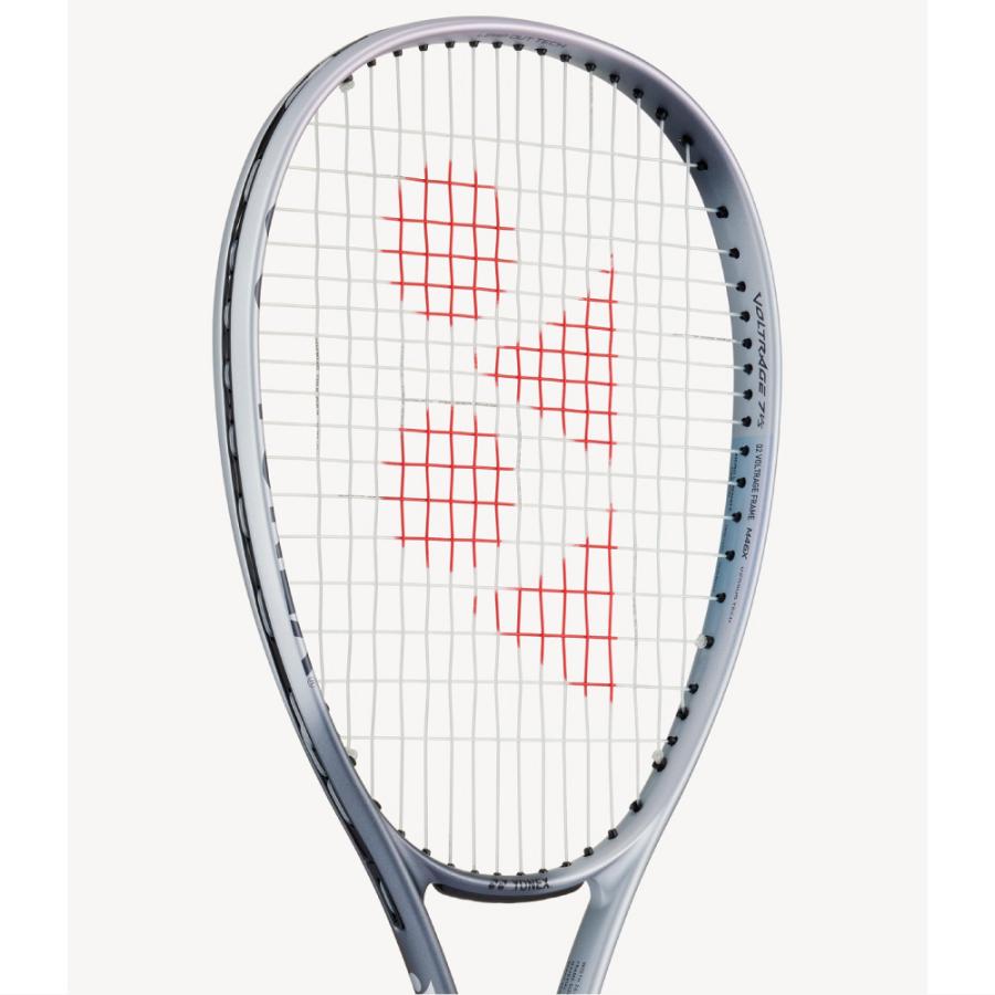 YONEX VOLTRAGE 75 STEER 軟式テニスラケット おまけ付き YONEX（ヨネックス） ボルトレイジ 7VS 02VR7VS-695 2026SS プラチナ