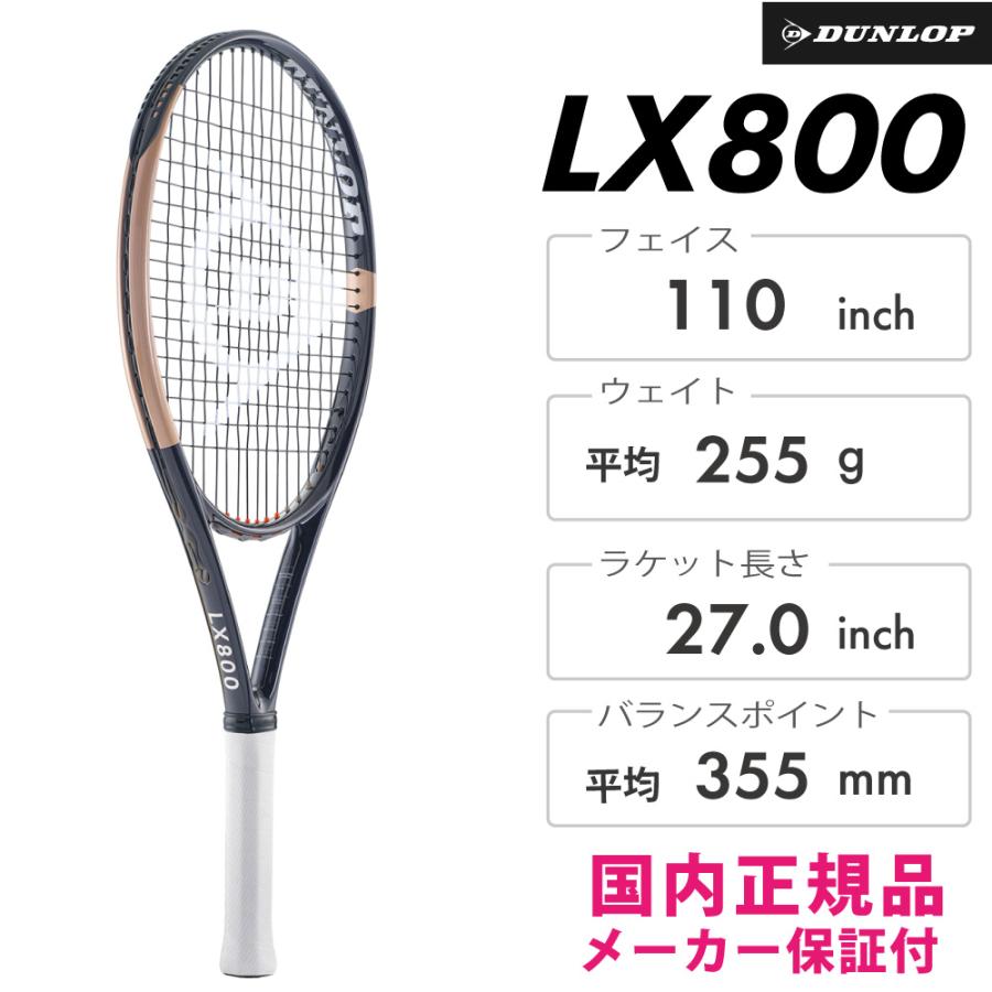DUNLOP DUNLOP LX800 DS22504 2025FW ネイビー 限定モデル テニス