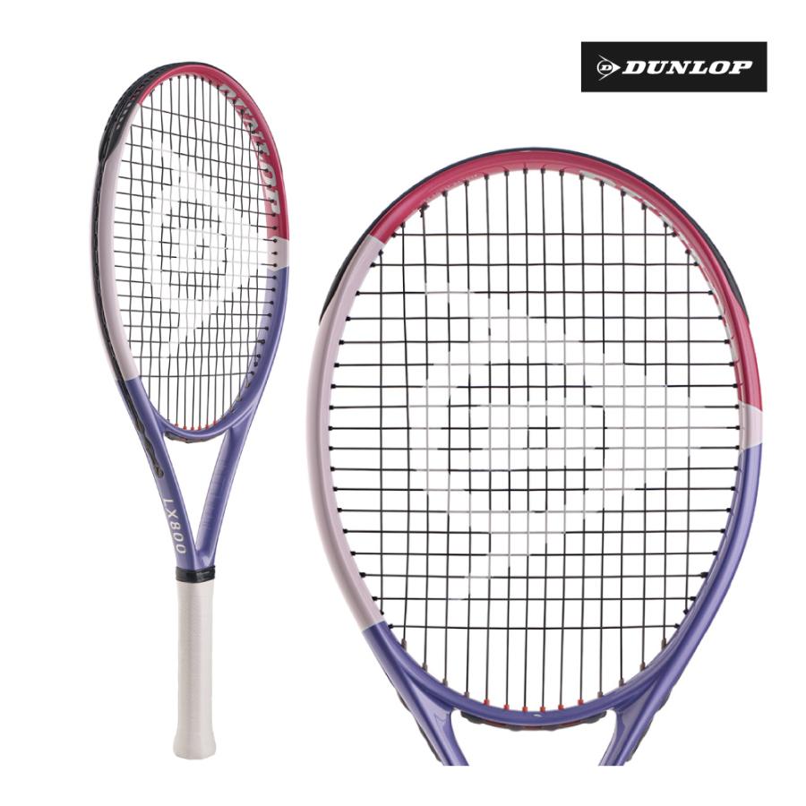 RLETR　【未使用】軟式テニスラケット DUNLOP（ダンロップ） エルエックス800 LV DS22607 2026SS ラベンダー