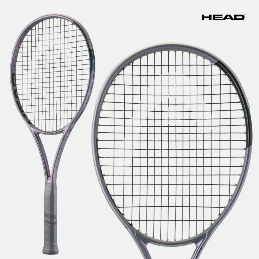 HEAD 硬式テニスラケット スクアード【美品】 HEAD（ヘッド） スクアード 232606 2026SS グレー オールラウンド