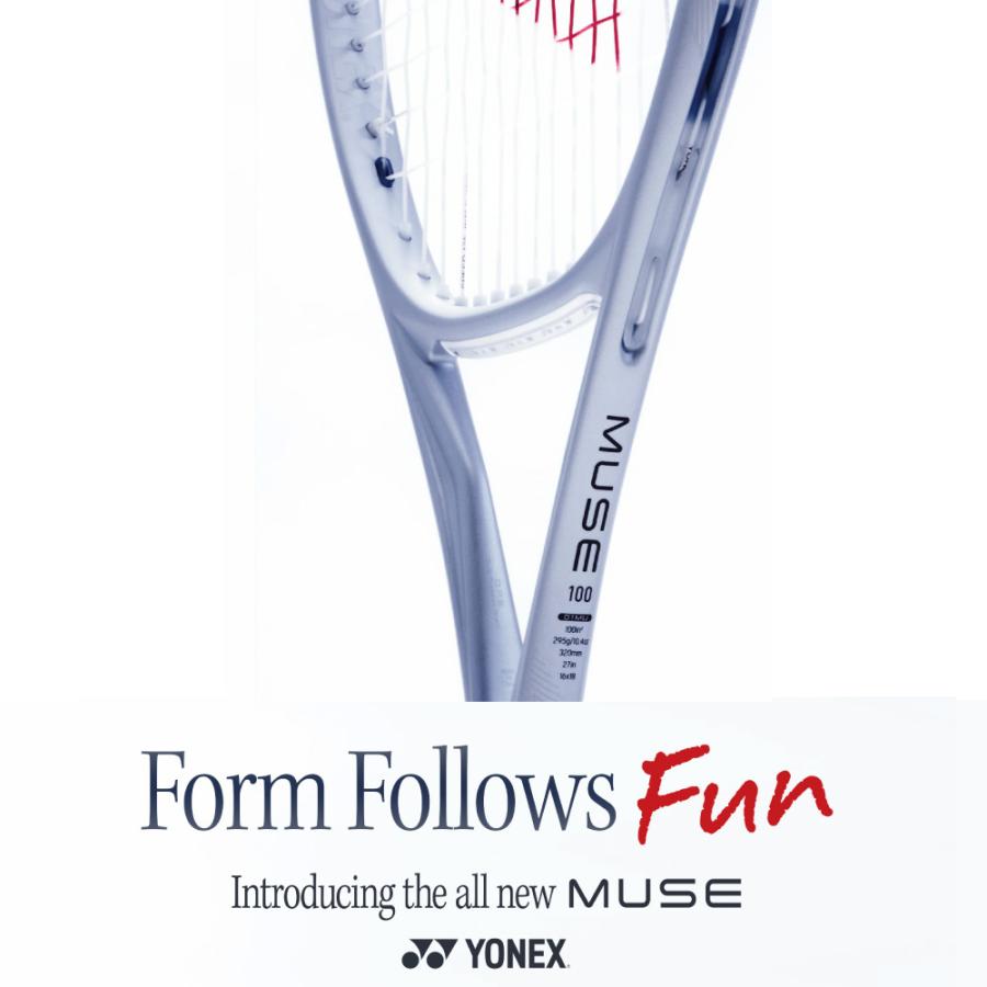 YONEX（ヨネックス） ミューズ98 パールシルバー 98平方インチ 305g