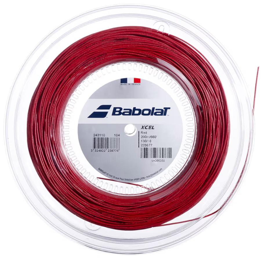 Babolat（バボラ） エクセル BABOLAT XCEL 200m ロール 243110 硬式