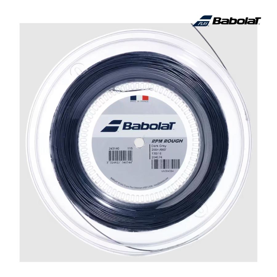 ノリ商品 Babolat（バボラ） RPM ラフ BABOLAT RPM ROUGH 200m ロール 243140