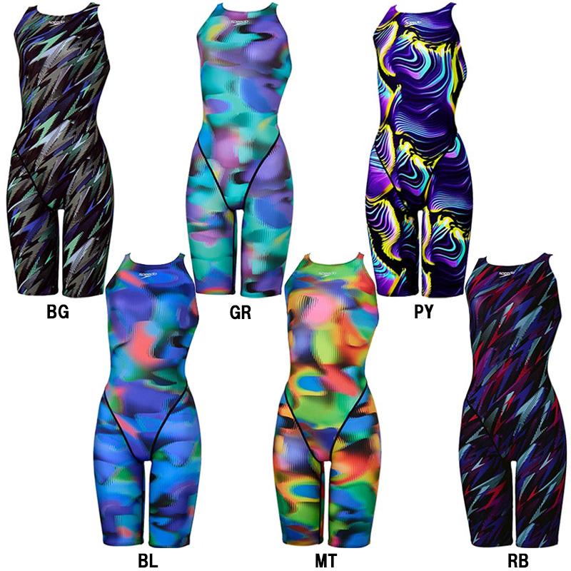 speedo（スピード） 競泳水着 スパッツ FLEXΣX セミオープンバック