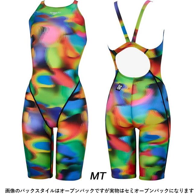 speedo（スピード） 競泳水着 スパッツ FLEXΣX セミオープンバック