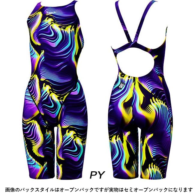 speedo（スピード） 競泳水着 スパッツ FLEXΣX セミオープンバック