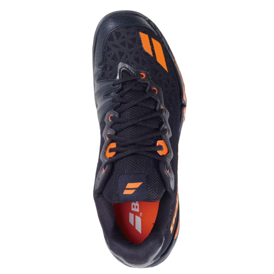未使用 ブラック/オレンジ バドミントンシューズ Babolat（バボラ） BABOLAT SHADOW 4 MEN シャドウ4メン バドミントン