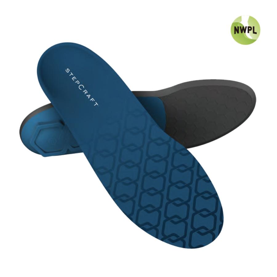 Northwest Podiatric Laboratory ステップクラフト ミッド ブルー