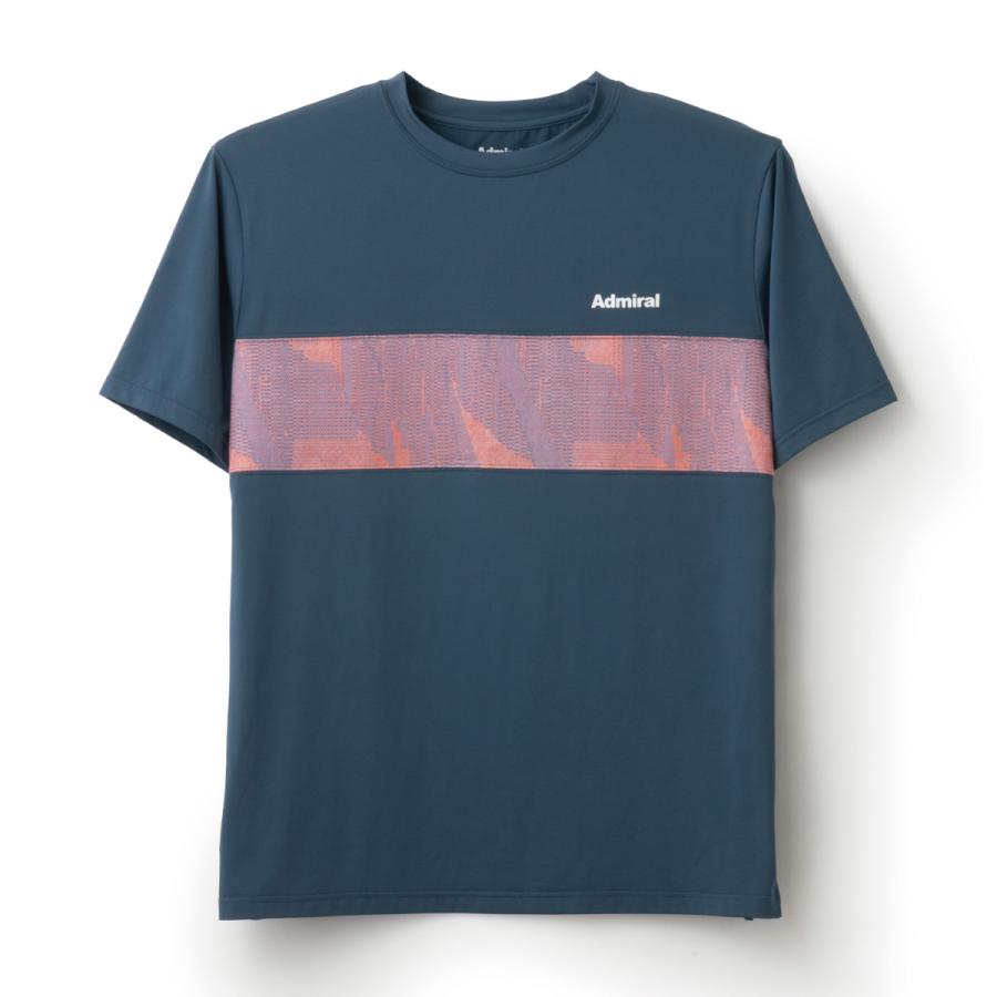 新品　2025SS　アドミラルTシャツ　Mサイズ Admiral 【ポスト投函対応】ADMIRAL メンズ フロントライン