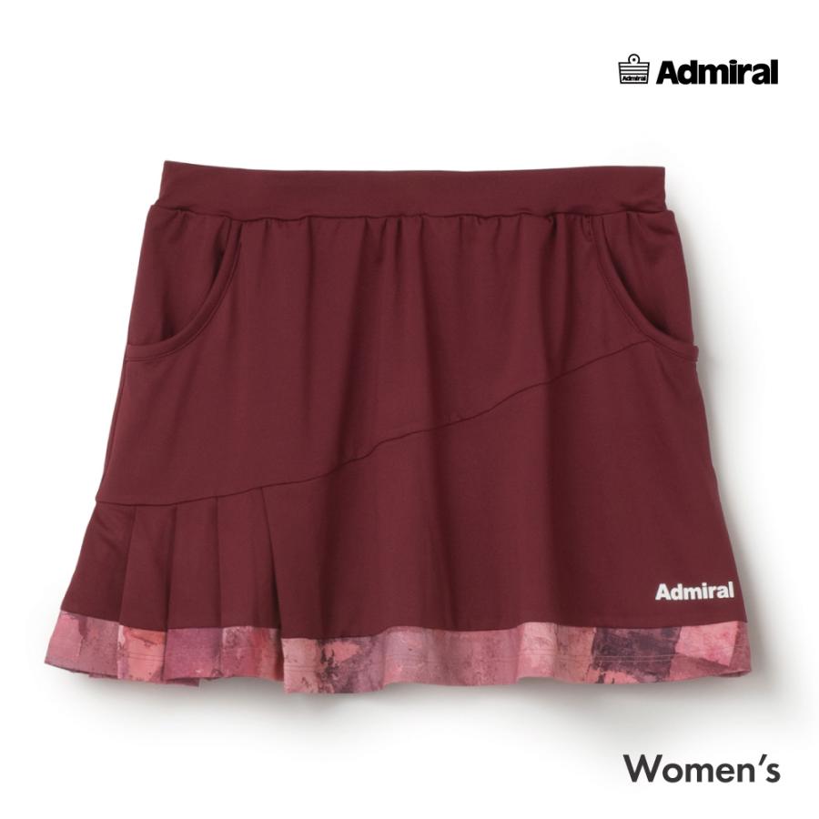 Admiral（アドミラル） アシメプリーツグラフィックヘムスコート