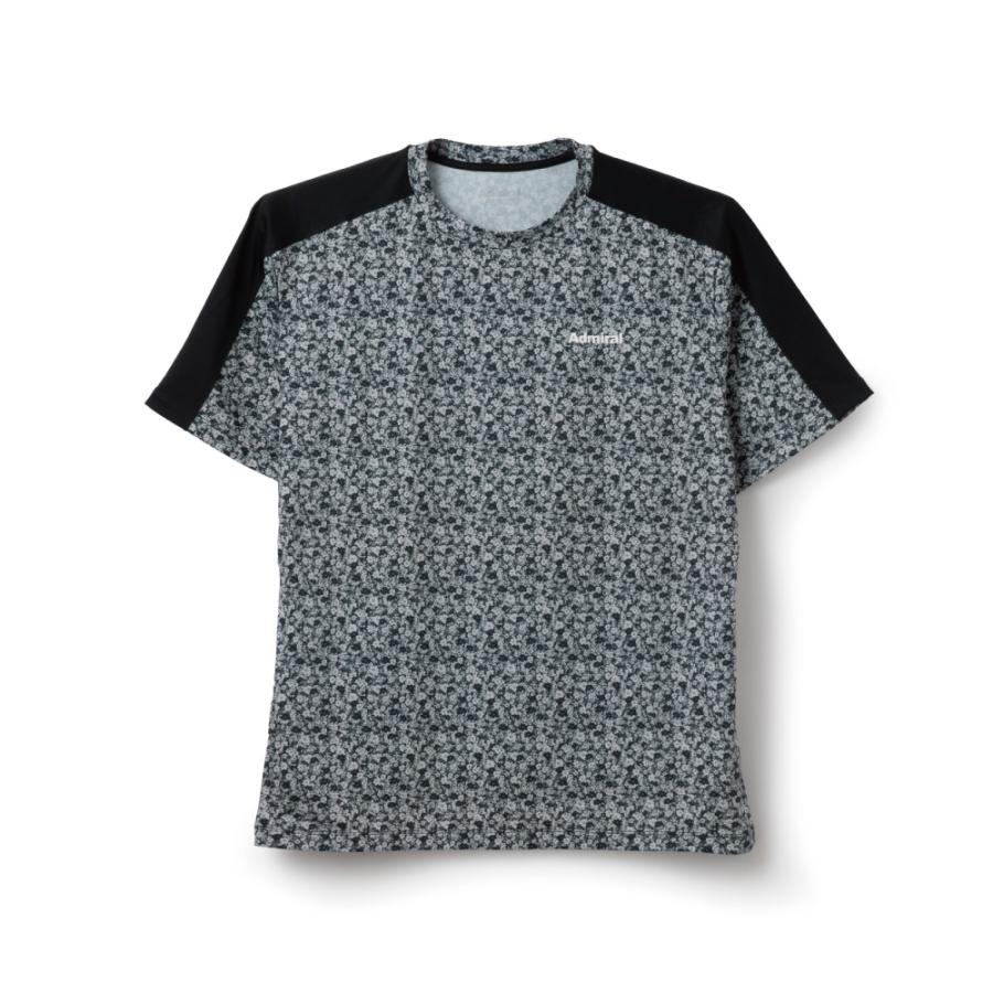 Admiral（アドミラル） メンズ ショルダーラインフラワープリント TEE