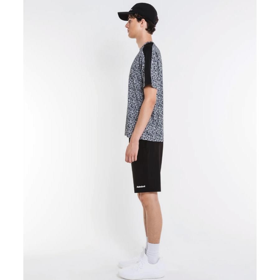 Admiral（アドミラル） メンズ ショルダーラインフラワープリント TEE