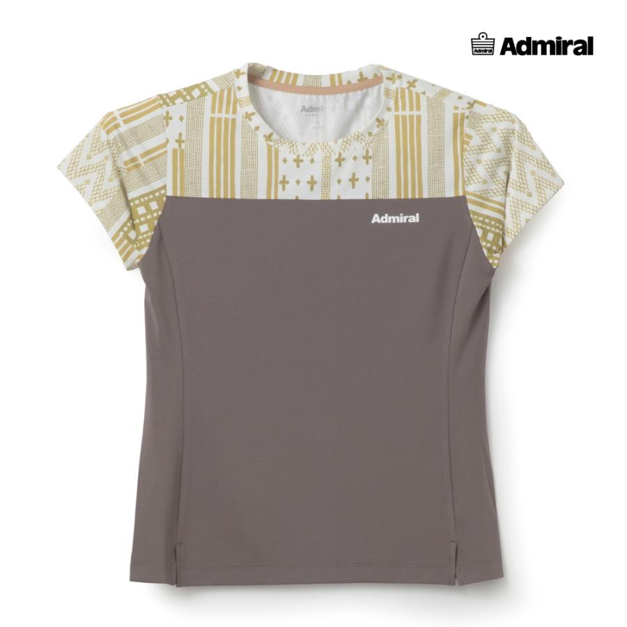 Admiral（アドミラル） レディース スリットヘムグラフィックTEE