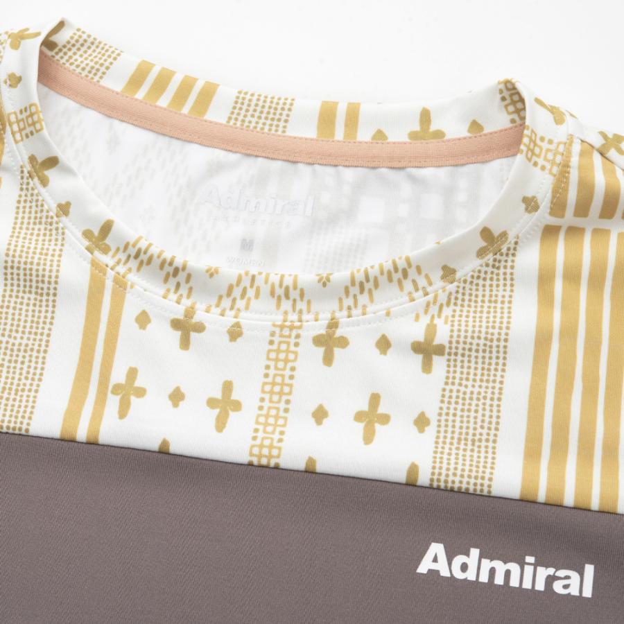Admiral（アドミラル） レディース スリットヘムグラフィックTEE