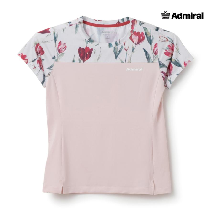 Admiral（アドミラル） レディース スリットヘムグラフィックTEE
