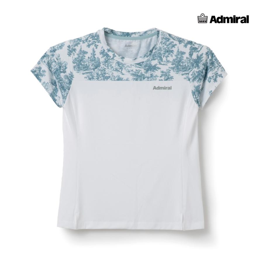 Admiral（アドミラル） レディース スリットヘムグラフィックTEE