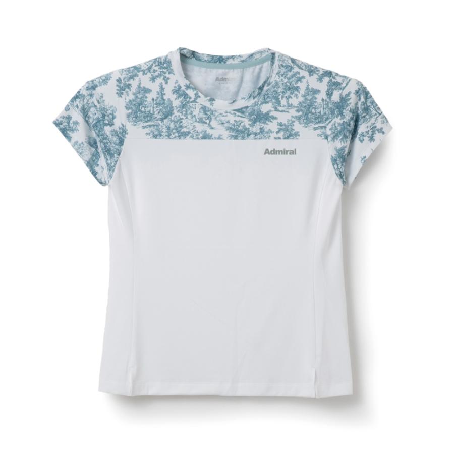 Admiral（アドミラル） レディース スリットヘムグラフィックTEE