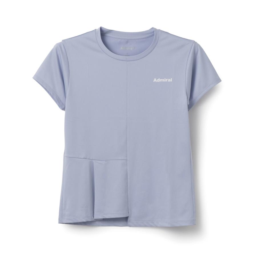 新品タグ付き　Admiral ラベンダー Mサイズ テニススカート Admiral（アドミラル） レディース ワンサイドタックTEE ATLA624-59