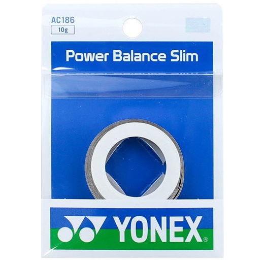 ヨネックス　パワーバランススリム　10ｇ　AC186（10ｇ）　シルバー（017）　　　　　　　　　　　【＊期間限定・ヤフー価格＊】 | YONEX