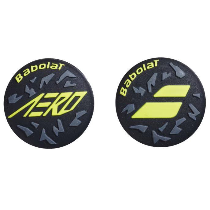 バボラ【国内正規品】アエロダンプ ×2（2個入） 700126　　ブラック　　　【＊期間限定・ヤフー価格＊】 | Babolat | 01