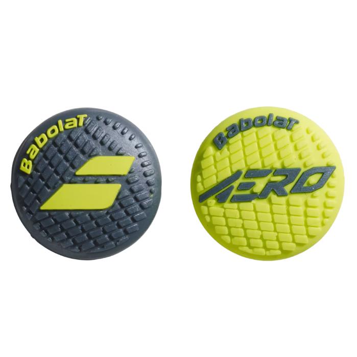 バボラ【国内正規品】アエロダンプ ×2（2個入） 700137 イエロー/グレー | Babolat | 01