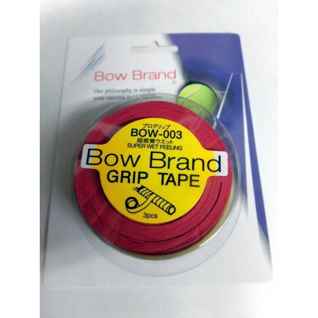 ボウブランド　プログリップ（グリップテープ）スーパーウェット 3本巻　BOW003　ワインレッド 【※ノンパッケージ品※】　　［＊期間限定／ヤフー価格＊］ | 