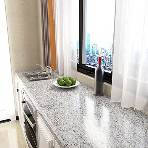 Veelike 大理石シート リメイクシート 花崗岩 グレー 御影石 はがせる 壁紙シールおしゃれ インテリアシート カ ラココショップ 通販 Yahoo ショッピング