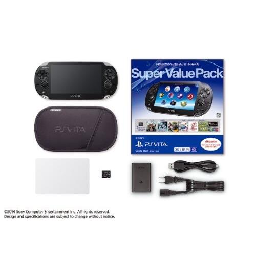 受発注品 Playstation Vita Super Value Pack 3g Wi Fiモデル クリスタル ブラック 中野 Viajesudesteasiatico Com