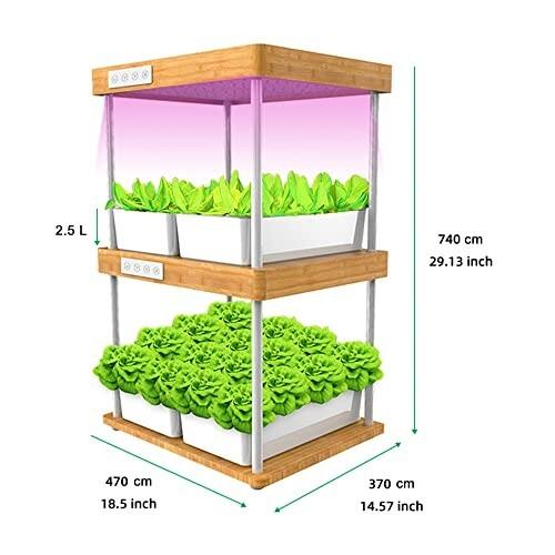 品質が アップグレード版 水耕栽培キット2層32穴 72wled植物育成ランプ付き 家庭菜園 育成システム 室内と庭園栽培器 育苗機 Www Gatorheatandair Com