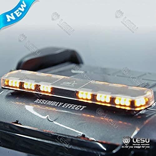 LESU 1/14 トラック・トレーラー タミヤ パトランプ (イエロー) LESU 1/14 トラック トレーラー タミヤ パトランプ イエロー