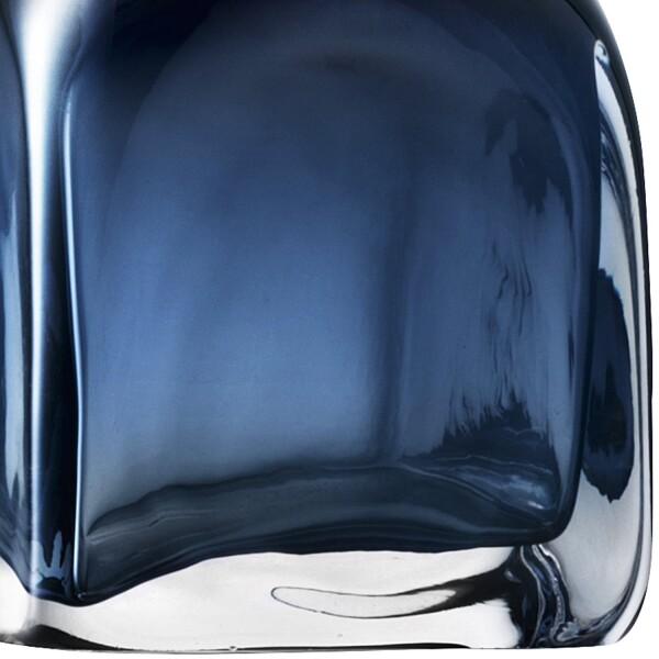 LSA エルエスエー フラワーベース ガラス 花器 花瓶 ブルー コバルト