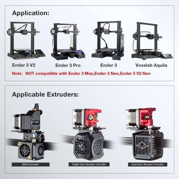 UniTak3D Ender 3 ダイレクトドライブアップグレードキット変換 