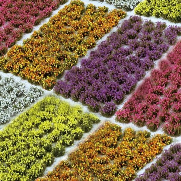 ジオラマ 花 草花 花畑 50株セット ブルー 青 鉄道模型 制作