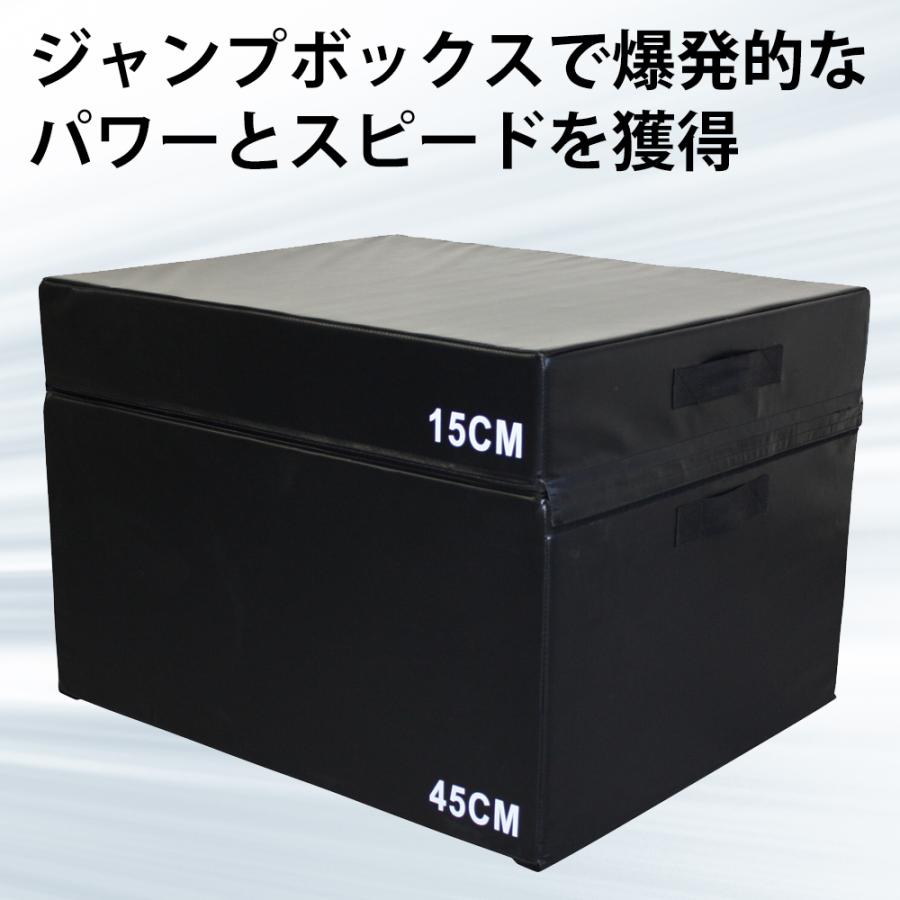ジャンプボックス 60cm ソフトタイプ パワーとスピードのアップ ジャンプボックス 60cm ソフトタイプ パワーとスピードのアップ