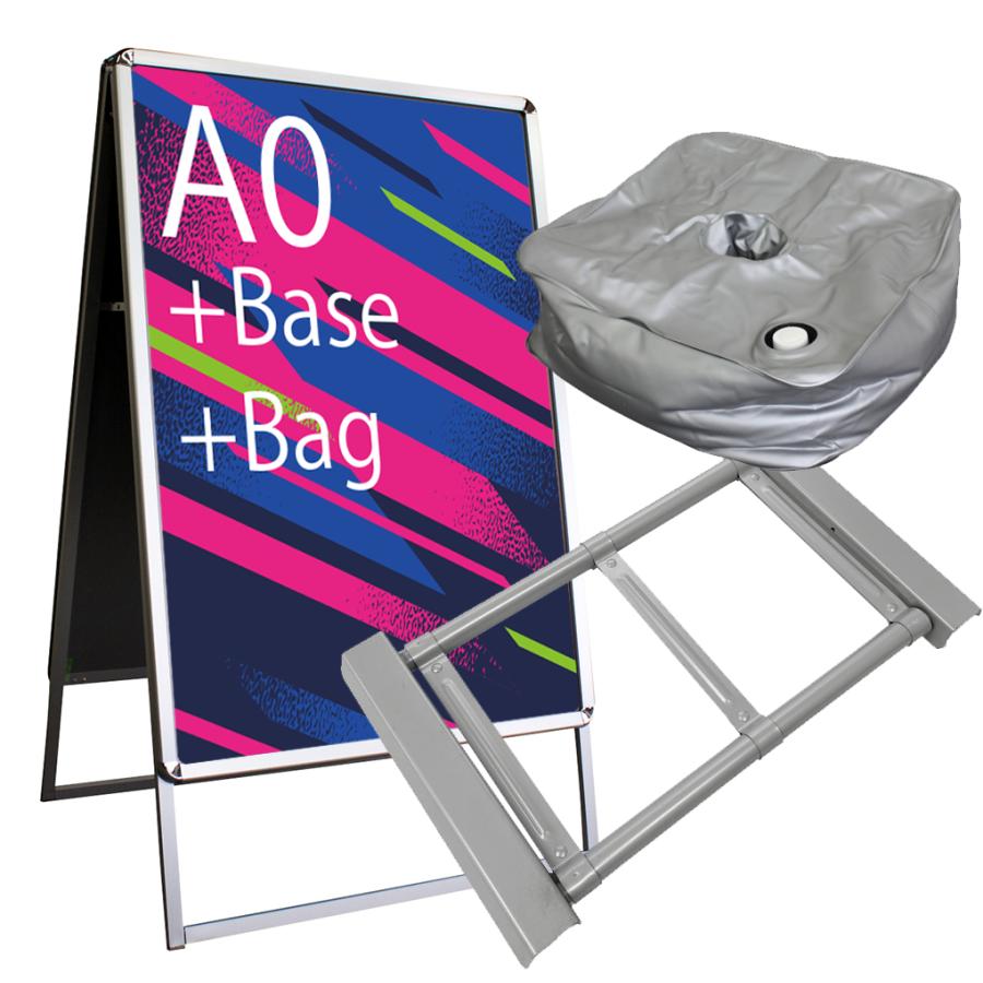 A型看板 A0 サイズ バッグ型重し＋ベースセット : Fungoal - 通販