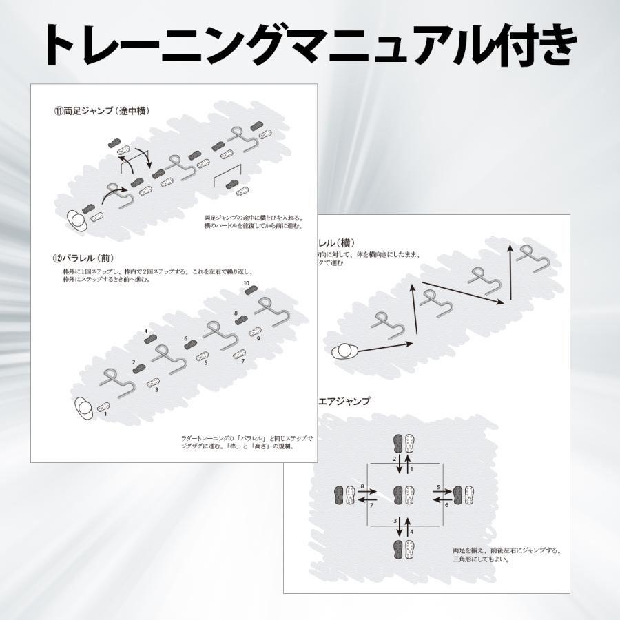 ミニハードル [高さ 15cm/23cm] トレーニングマニュアル付