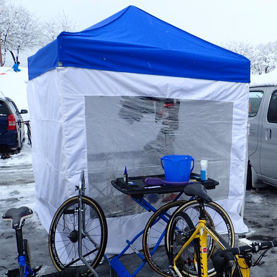 テント 横幕 2x2m 窓あり サイドウォール サイドシート 防水 防炎 UV