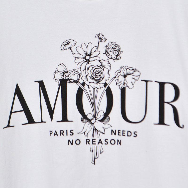 MODISH GAZE モディッシュガゼ  AMOUR 花柄プリントTシャツ｜radchamp｜22