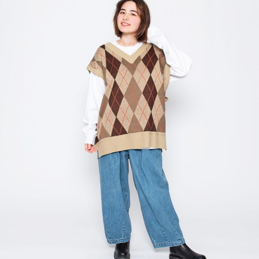 ANGLAN（アングラン） ANGLAN-Stone Vintage Denim Balloon Pants