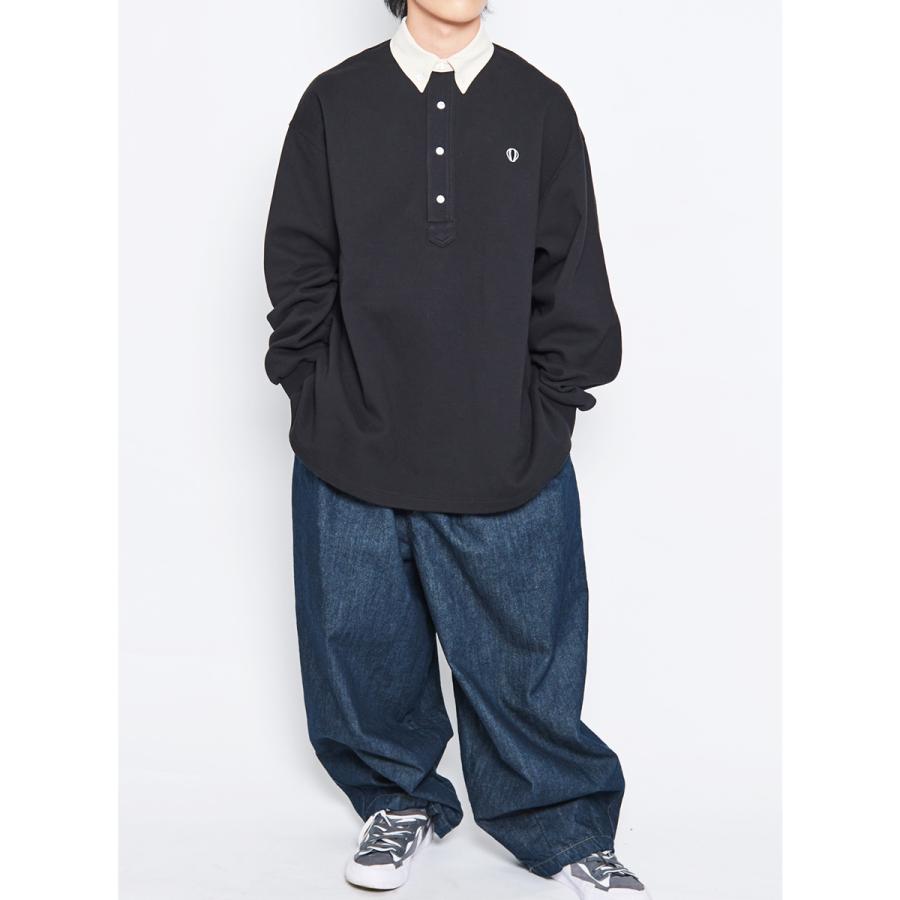 ANGLAN（アングラン） ANGLAN-Stone Vintage Denim Balloon Pants