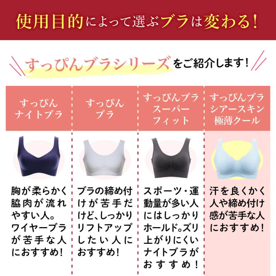 【20%OFF】ナイトブラ 昼夜兼用 ノンワイヤーブラ すっぴんブラ シアースキン 極薄クール 夏用 蒸れ 通気性 涼しい ラディアンヌ |  | 04