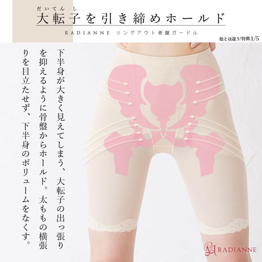 新品 チャビ 骨盤育尻矯正ガードル Lサイズ ピンク chabi シェイパー 白