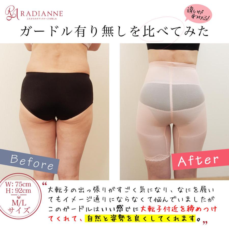 ガードル 骨格ウェーブ 大転子 リングアウト 骨盤ガードル 3枚セット 下半身 引き締め 下半身痩せ 太もも 痩せ 骨盤 ラディアンヌ Hs ラディアンヌ Yahoo 店 通販 Yahoo ショッピング