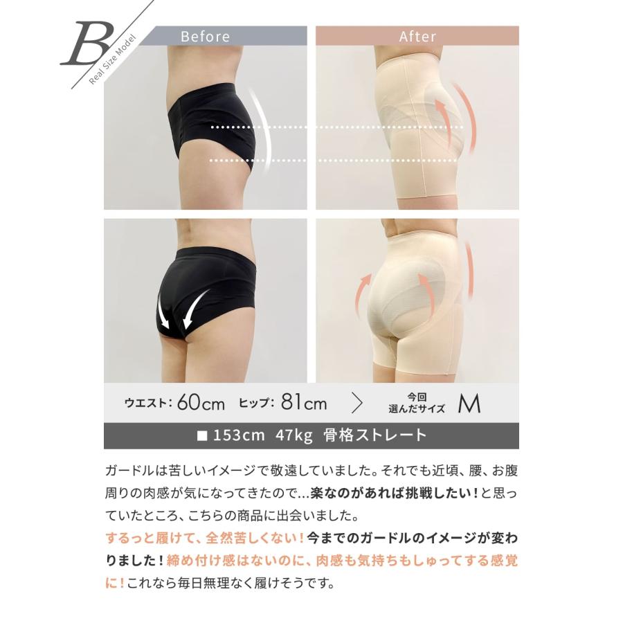 ガードル 補正下着 ヒップアップ 蒸れない 苦しくない デイリーガードル 大きいサイズ太もも 段差なし メッシュ 蒸れない 通気性 タグなし 敏感肌 |  | 15