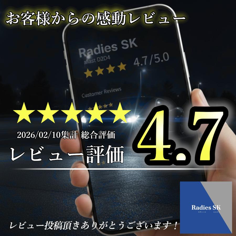 Radies SK D2 D4 D1 HID バラスト 純正交換 D2S D2R D4S D4R D1S D1R