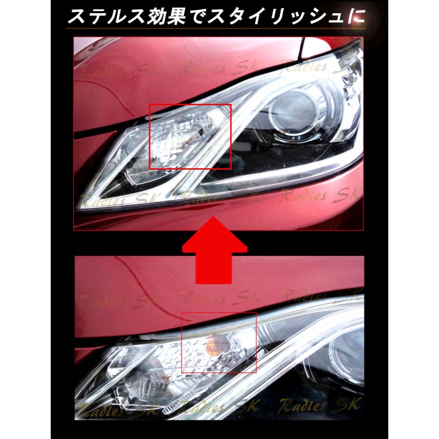 4球 T20 S25 LED ウインカー ピンチ部違い対応 ピン角150° 抵抗内蔵 オレンジ アンバー 12V 24V 210クラウン 1年保証 ウインカー球専用 Radies SK｜radies-sk｜06