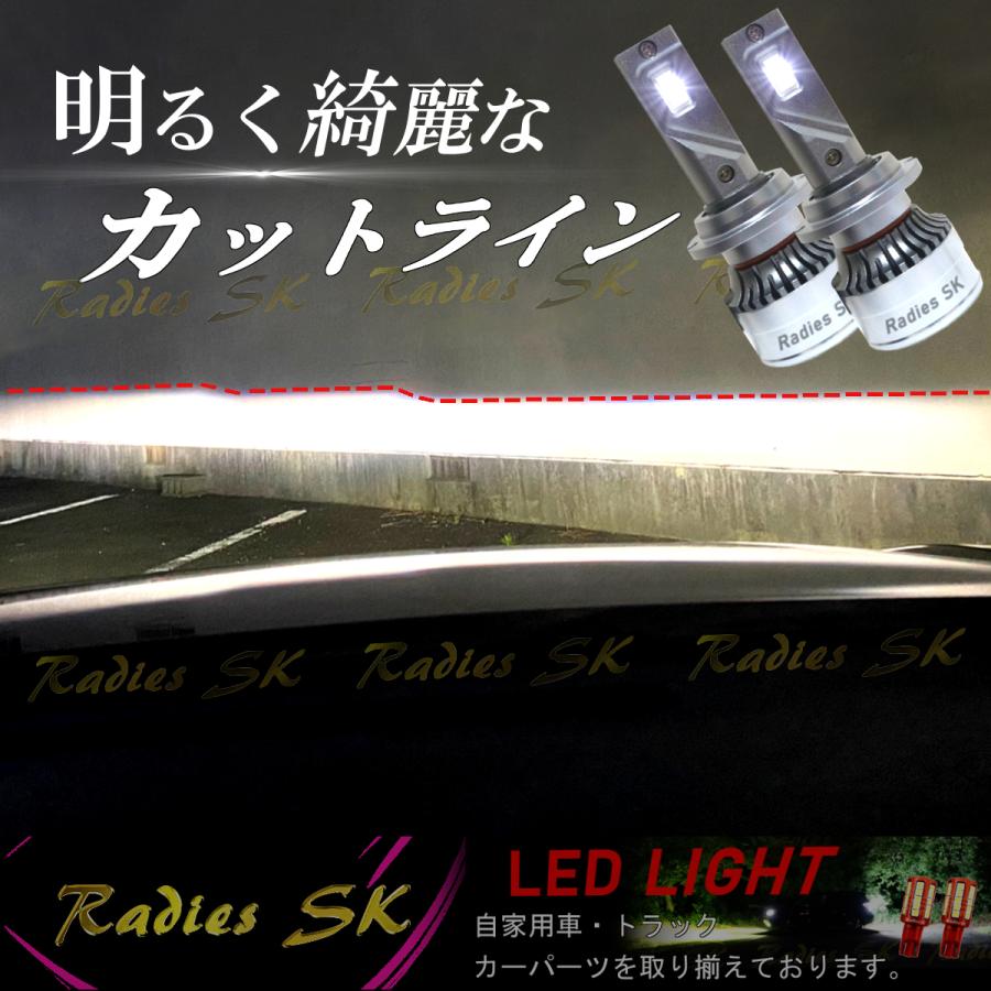 24V 12V HID LEDヘッドライト H4 D2 D4 D2S D2R D2C D4S D4R D4C バルブ ヴォクシー エスティマ 車検対応 12000LM 1年保証 大人気｜radies-sk｜17