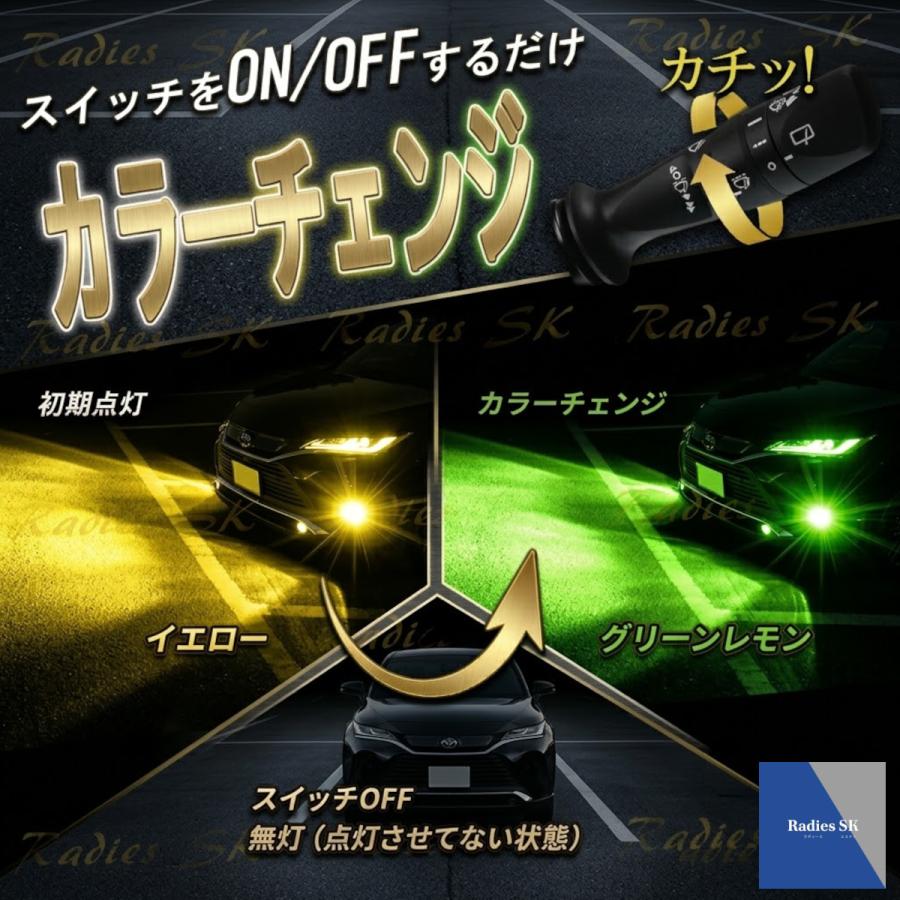 Radies SK イエロー グリーンレモン プリウス 30系 前期 後期 ZVW30