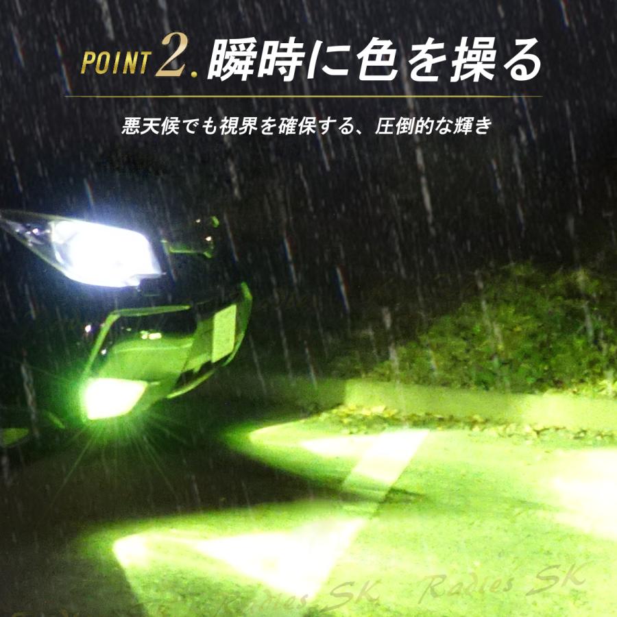 Radies SK プリウス 30系 前期 後期 ZVW30 LED フォグランプ 2色